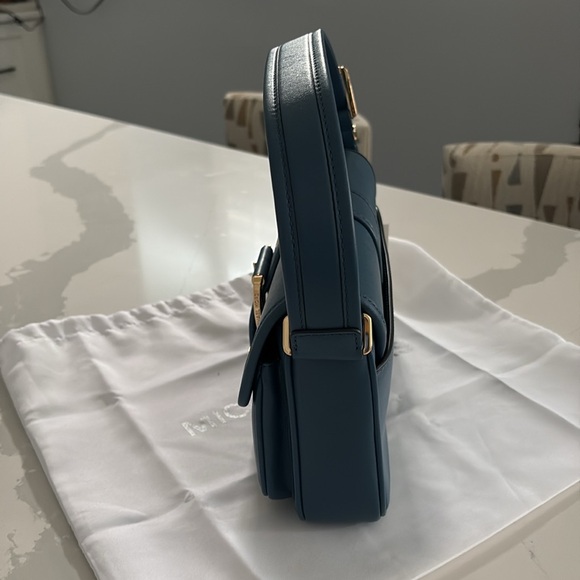 Michael Kors MK Colby Medium Leather Shoulder Bag  NWT - Picture 9 of 14